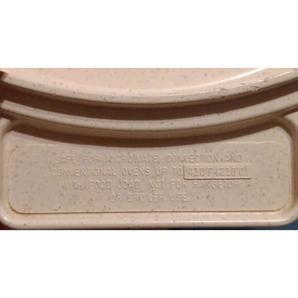 Rare Vintage Club 3 Quart Casserole Dish Microwavable Littonware Style USA Made - Picture 3 of 6